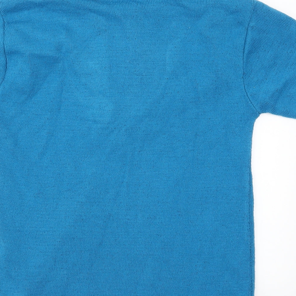 Pulse Womens Blue   Pullover Jumper Size S