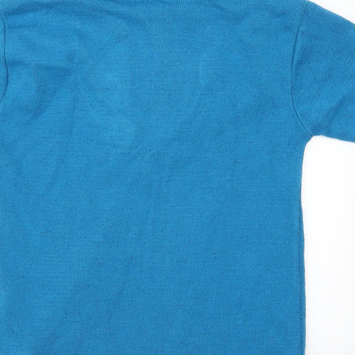 Pulse Womens Blue   Pullover Jumper Size S