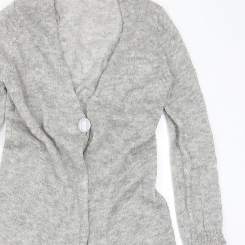 Coccole Womens Grey   Cardigan Jumper Size L