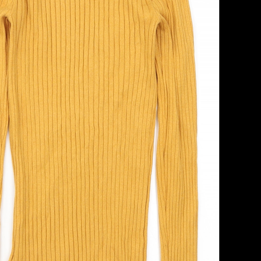 Primark Womens Orange   Pullover Jumper Size 10