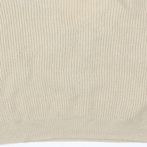 H&M Womens Beige   Pullover Jumper Size L