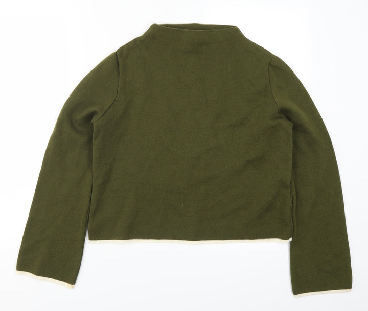 Topshop Womens Green   Pullover Jumper Size 8