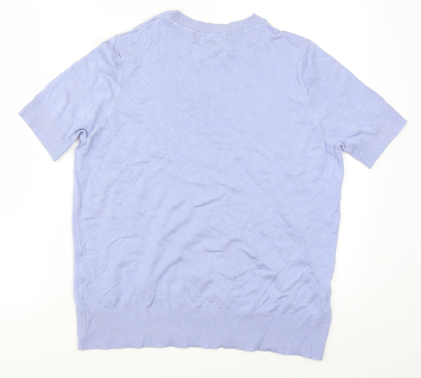 Marks and Spencer Womens Blue   Basic T-Shirt Size 12