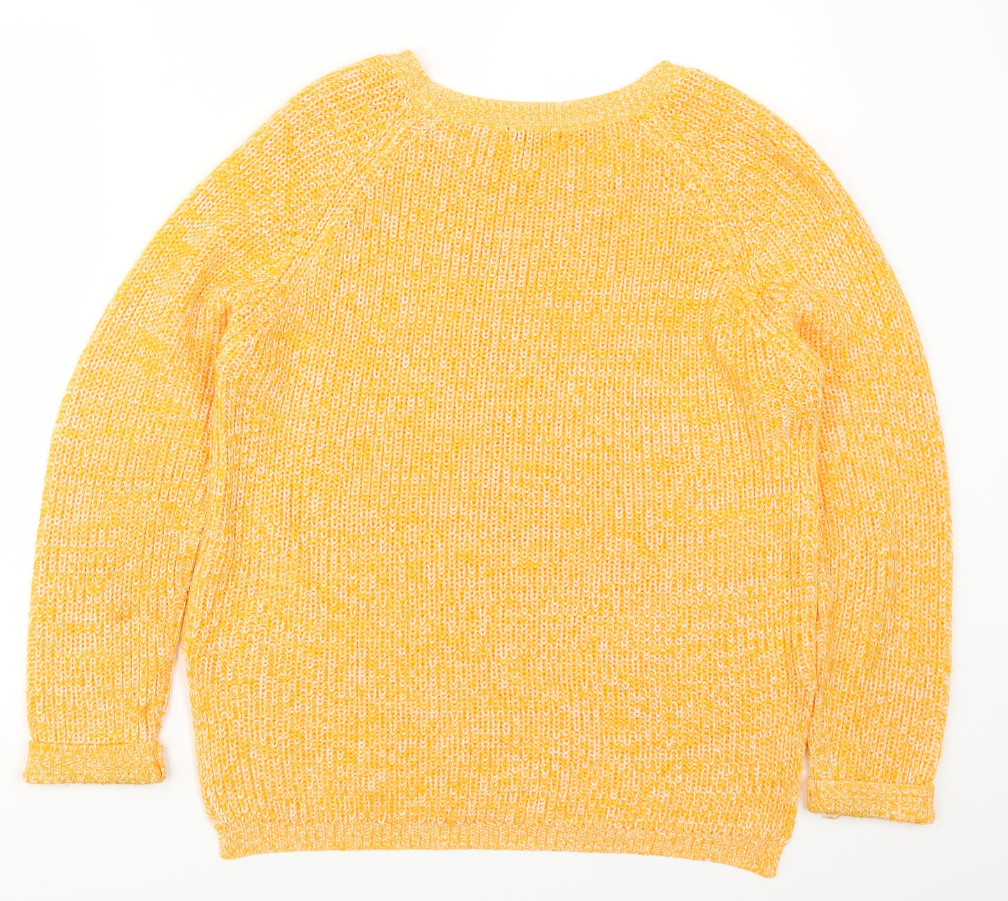 F&F Womens Orange   Pullover Jumper Size 14
