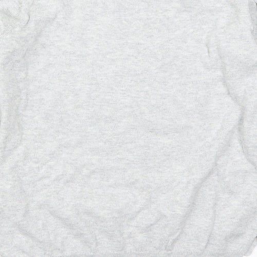 H&M Girls Grey   Pullover Jumper Size 9-10 Years  - Penguin