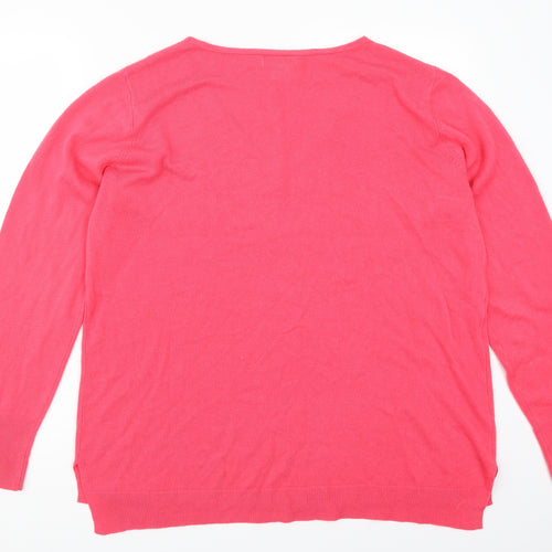 Primark Womens Pink   Pullover Jumper Size 18