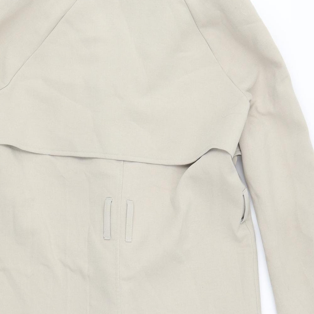 ASOS Womens Beige   Pea Coat Coat Size 6