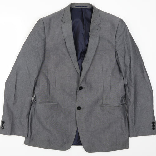 Marks and Spencer Mens Grey   Jacket Suit Jacket Size 40