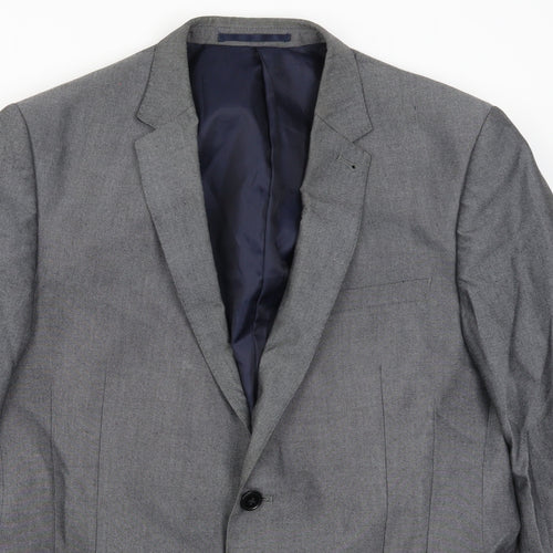 Marks and Spencer Mens Grey   Jacket Suit Jacket Size 40