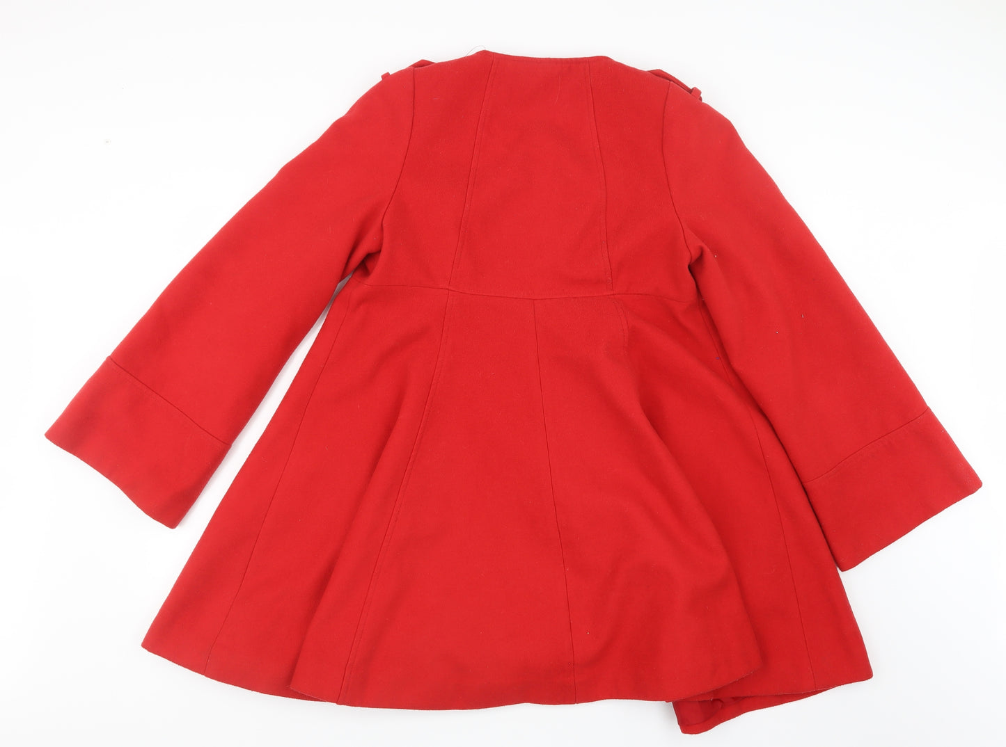 F&F Womens Red   Pea Coat Coat Size 12