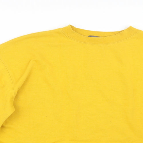 Primark Womens Yellow   Pullover Jumper Size 6