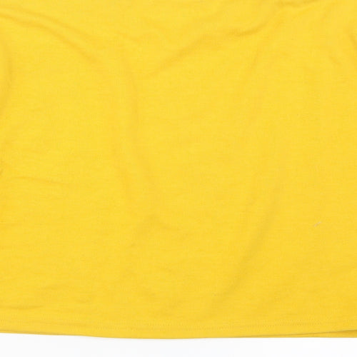 Primark Womens Yellow   Pullover Jumper Size 6