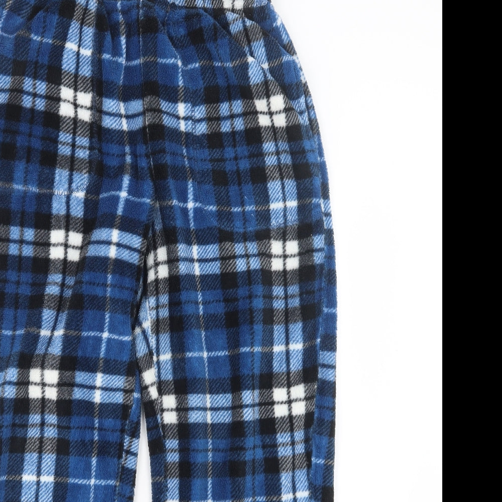 Matalan Mens Blue Check   Pyjama Pants Size S