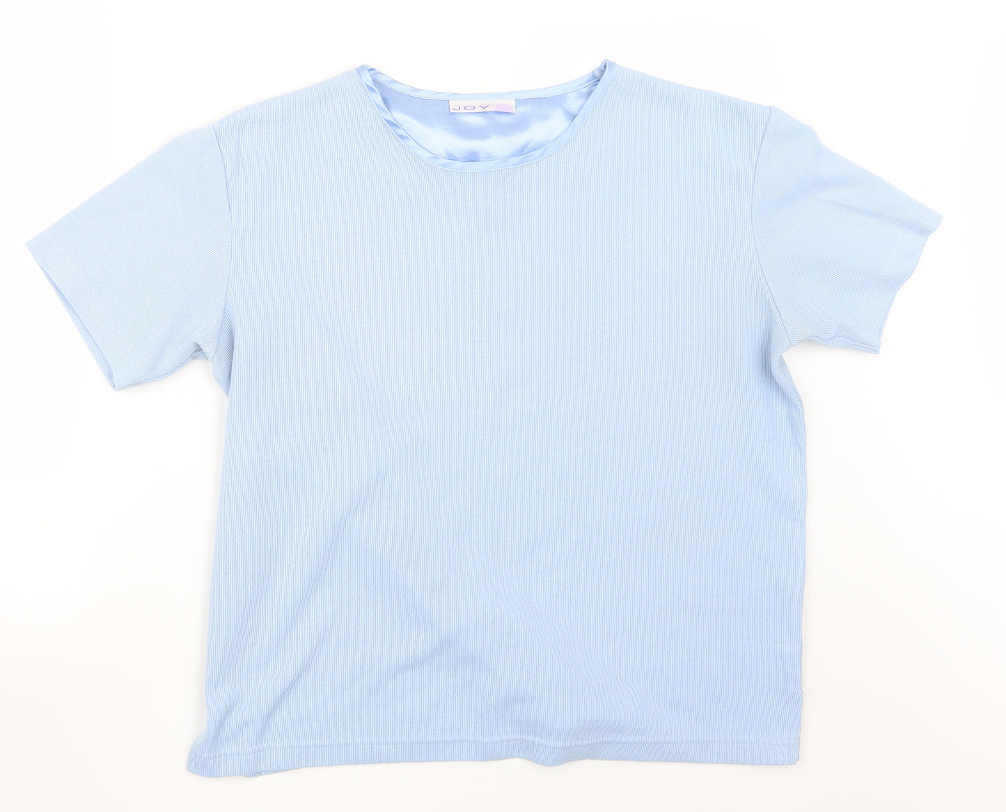 JDV Womens Blue  Knit Pullover Jumper Size 10