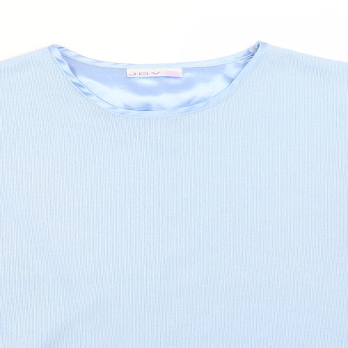 JDV Womens Blue  Knit Pullover Jumper Size 10