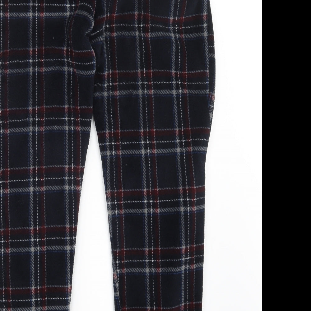 Matalan Mens Blue Check   Pyjama Pants Size L