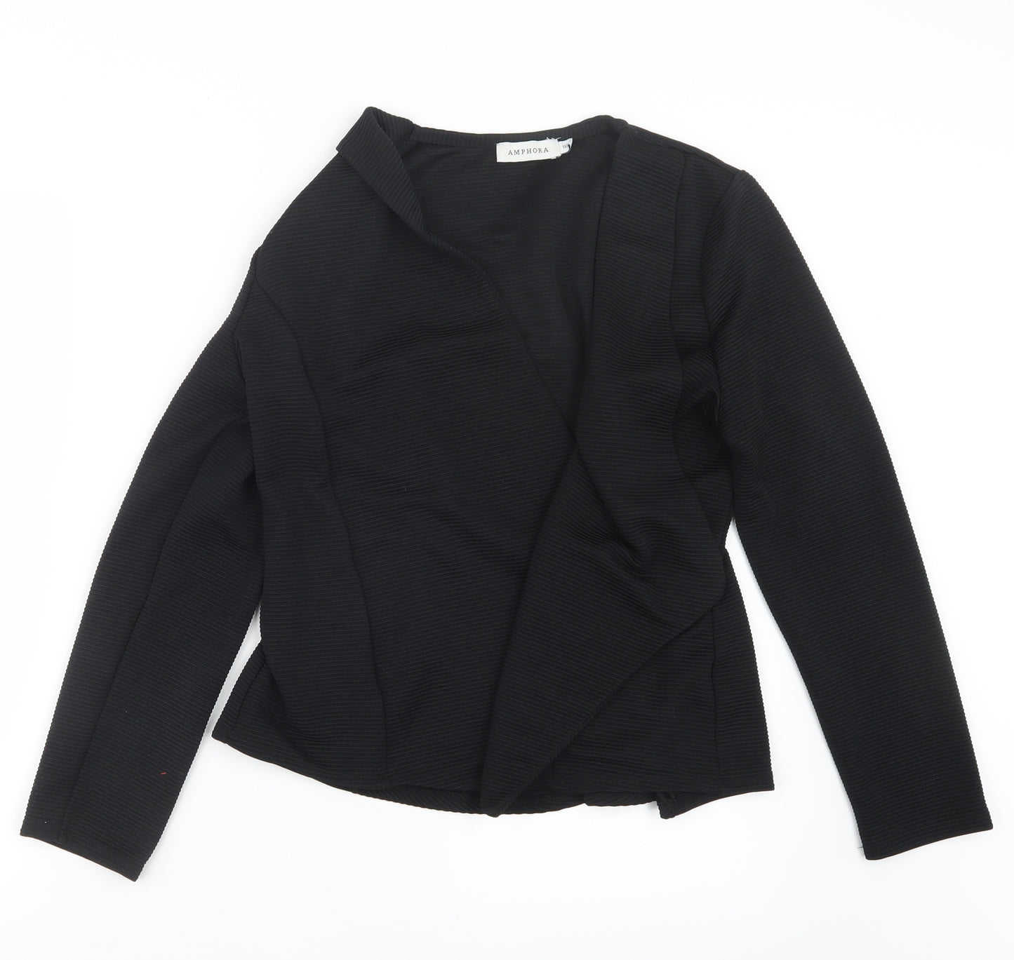Amphora Womens Black   Jacket  Size 12