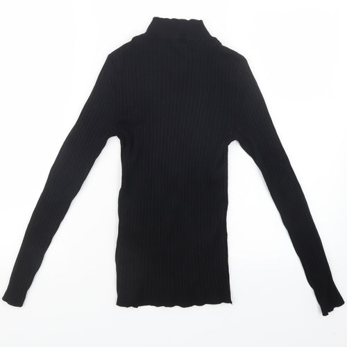 Primark Womens Black  Knit Pullover Jumper Size 10