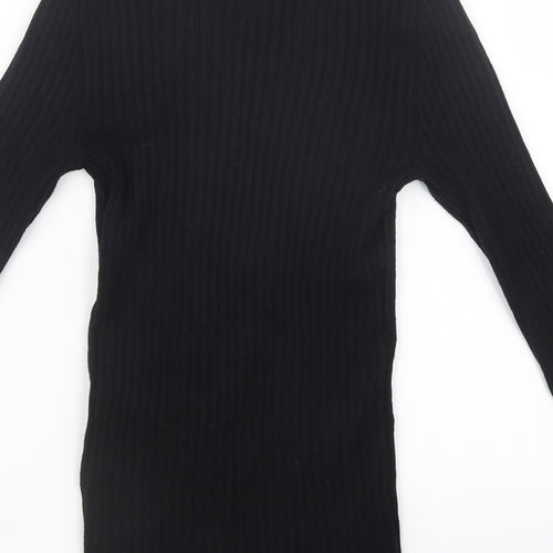 Primark Womens Black  Knit Pullover Jumper Size 10