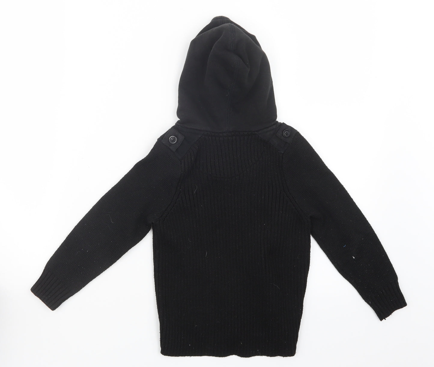Matalan Boys Black  Knit Pullover Jumper Size 3 Years