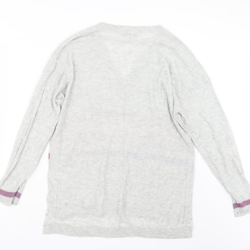 NEXT Womens Grey  Knit Pullover Jumper Size 16