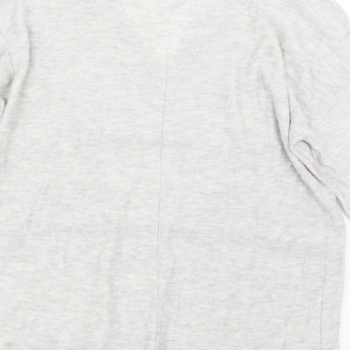 NEXT Womens Grey  Knit Pullover Jumper Size 16