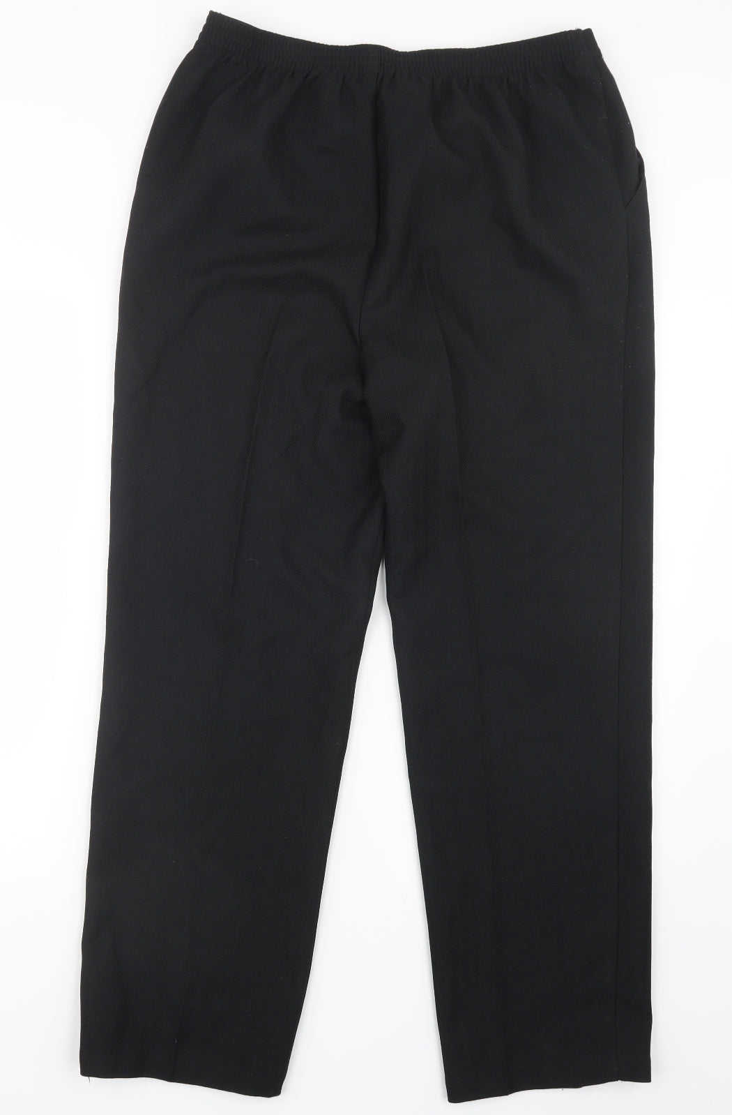 Marks and Spencer Womens Black   Trousers  Size 14 L29 in