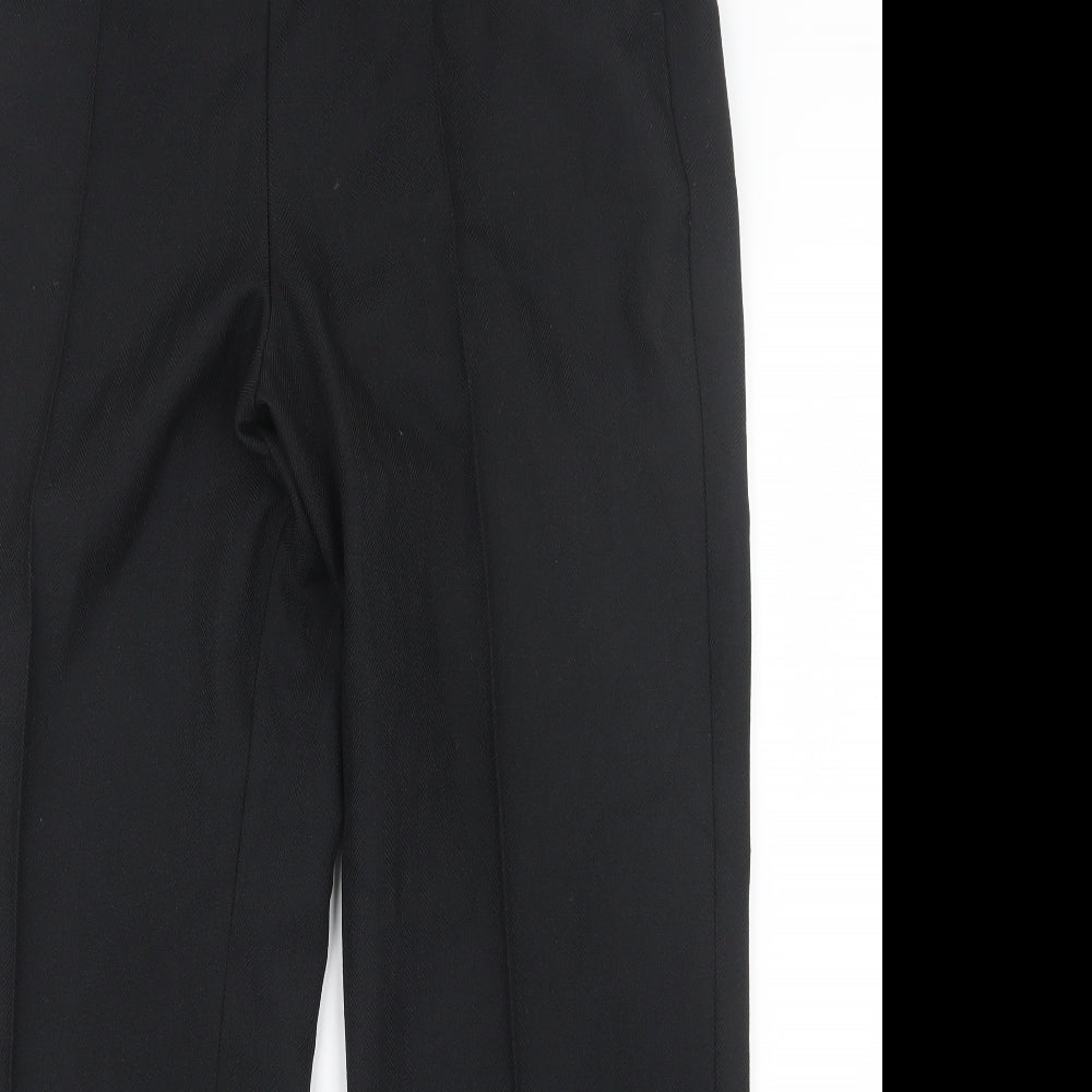 Marks and Spencer Womens Black   Trousers  Size 14 L29 in