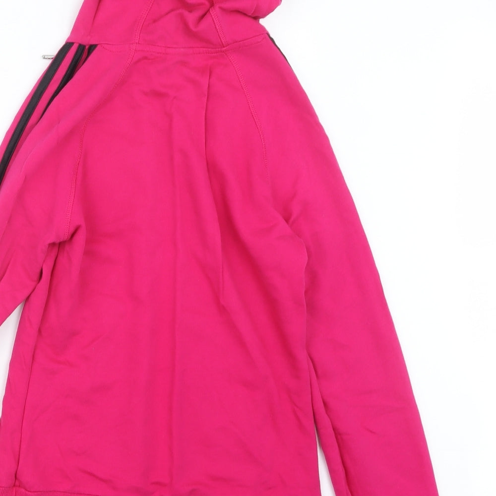 adidas Womens Pink   Pullover Hoodie Size 10