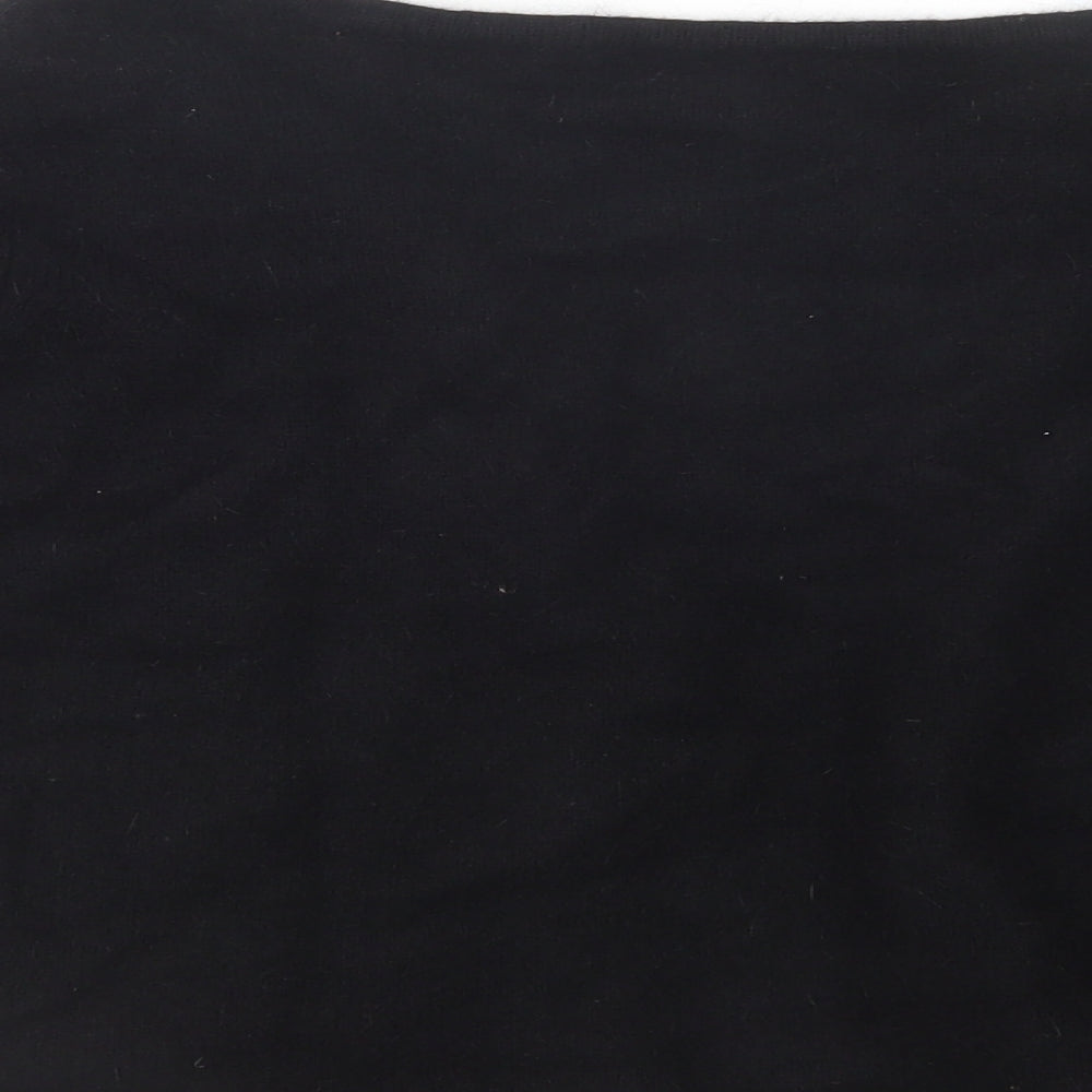 Autograph Womens Black  Knit Cardigan Jumper Size 18