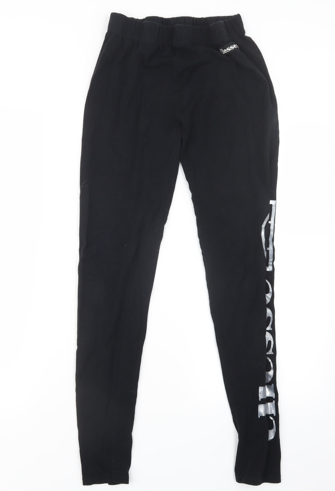 ellesse Womens Black   Capri Leggings Size 12 L28.5 in