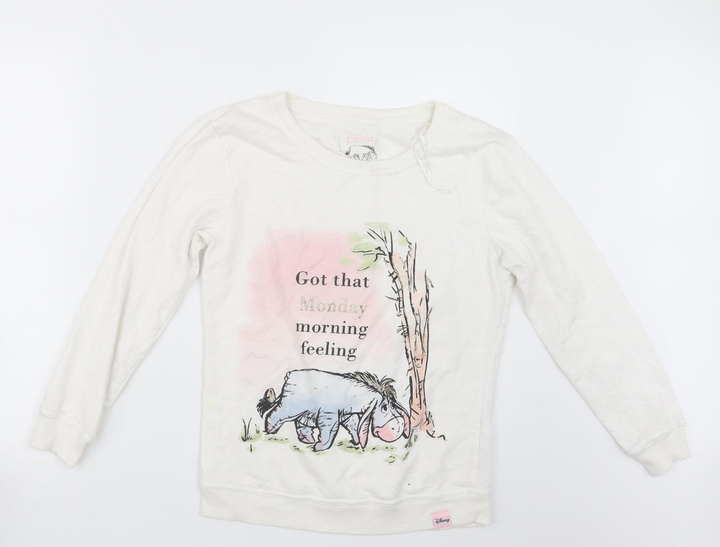 Tesco Womens White   Pullover Jumper Size 6