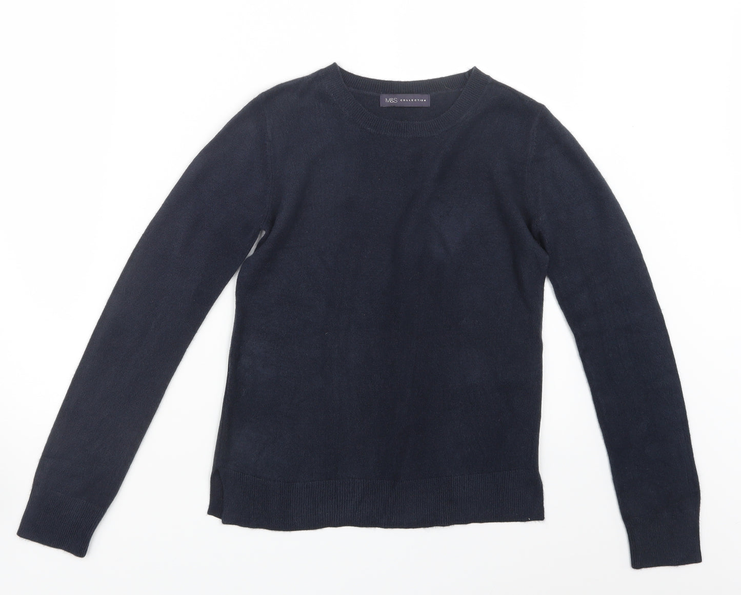 Marks and Spencer Womens Blue  Knit Pullover Jumper Size 6