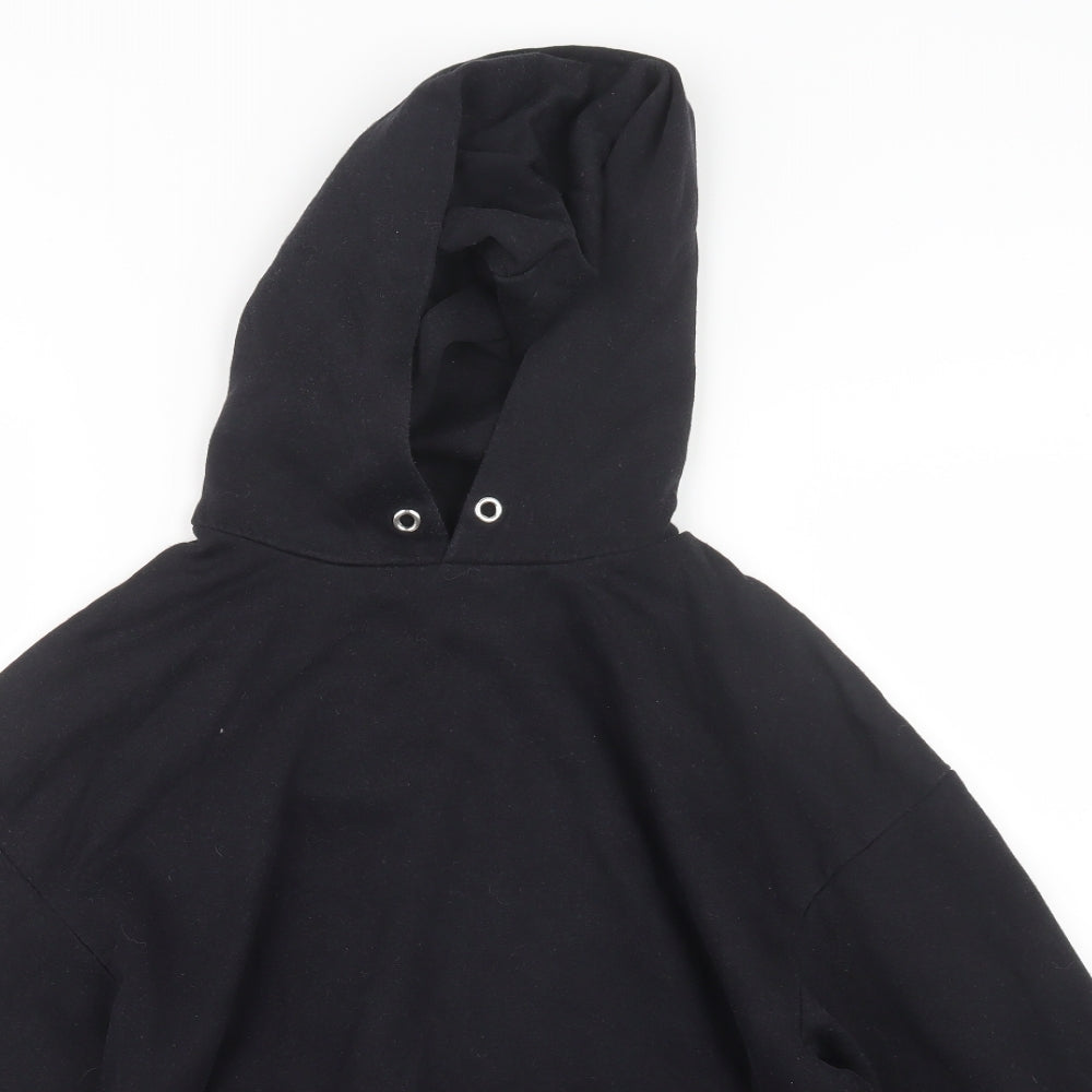 Divided by H&M Mens Black   Pullover Hoodie Size S