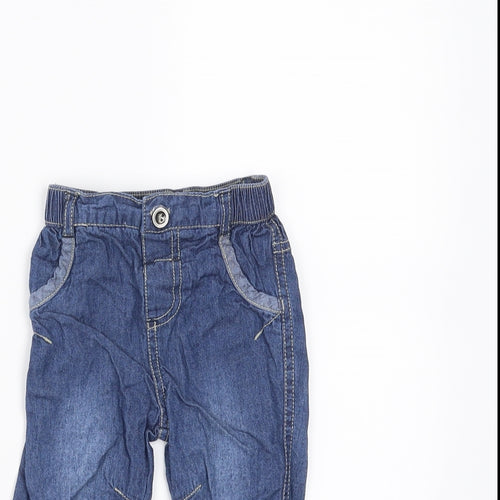 George Baby Blue  Denim  Jeans Size 6-9 Months