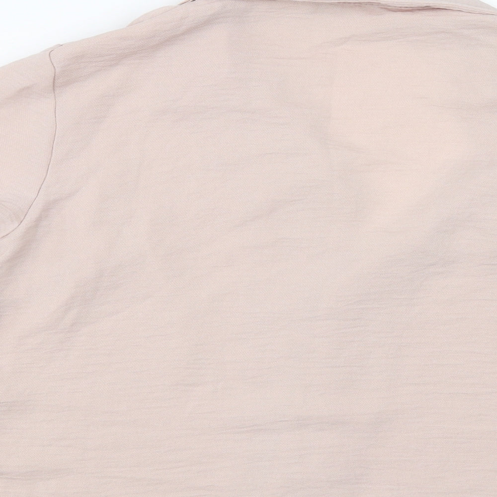 New Look Womens Pink   Basic Blouse Size 10