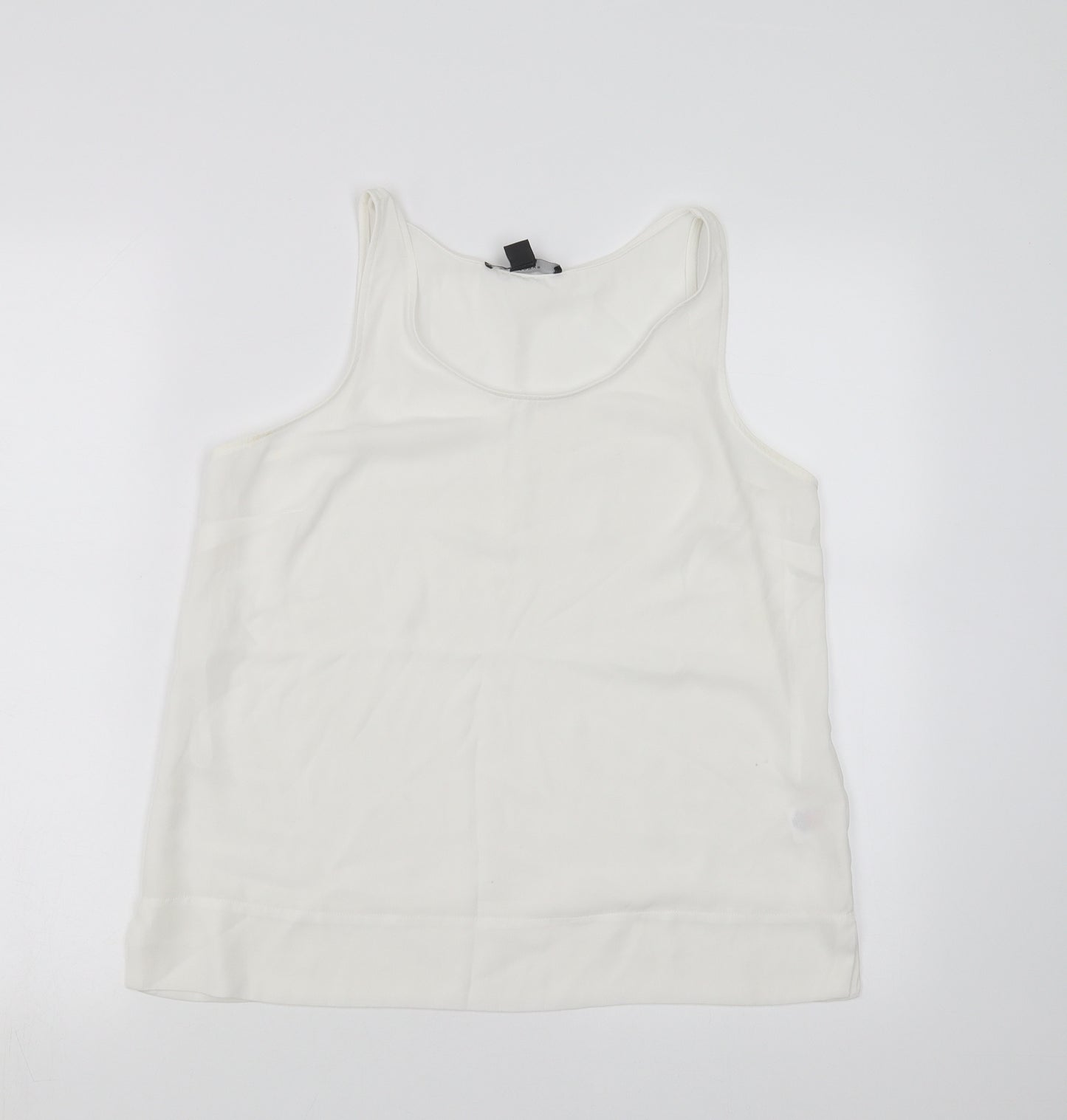 Primark Womens White   Basic Tank Size 10