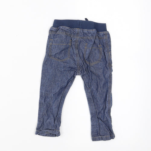 George Baby Blue  Denim Jogger Jeans Size 6-9 Months
