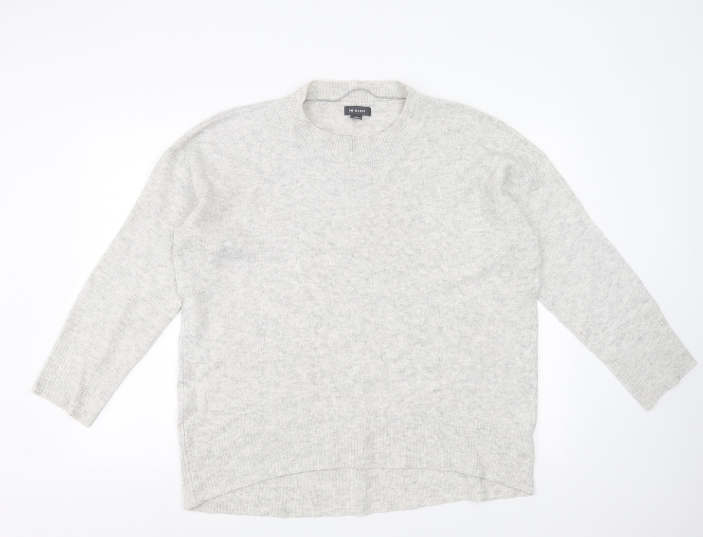 Primark Womens Grey   Pullover Jumper Size S