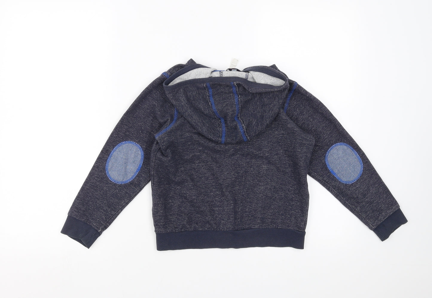 Indigo Collection Boys Blue   Full Zip Hoodie Size 6-7 Years