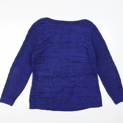 BM collection Womens Blue   Pullover Jumper Size S