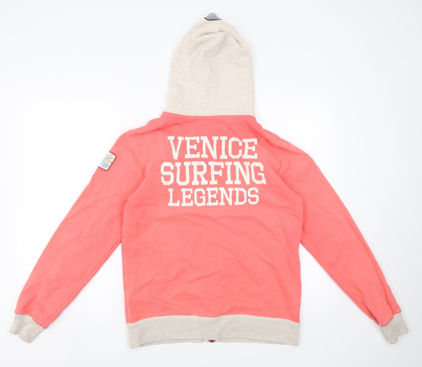 Scotch Shrunk Womens Pink   Full Zip Hoodie Size 14  - surfing
