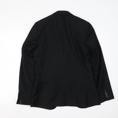 New Look Mens Black   Jacket Suit Jacket Size 36