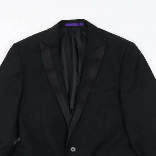 New Look Mens Black   Jacket Suit Jacket Size 36