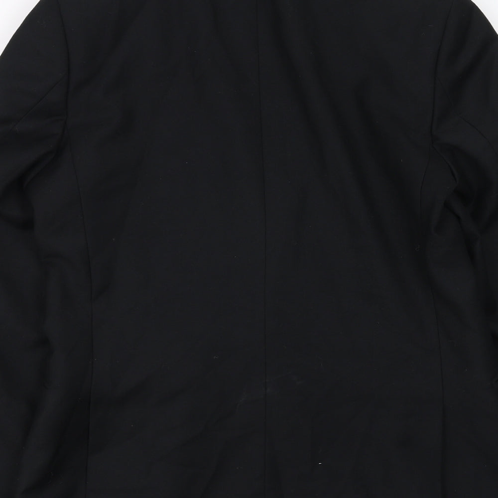 New Look Mens Black   Jacket Suit Jacket Size 36