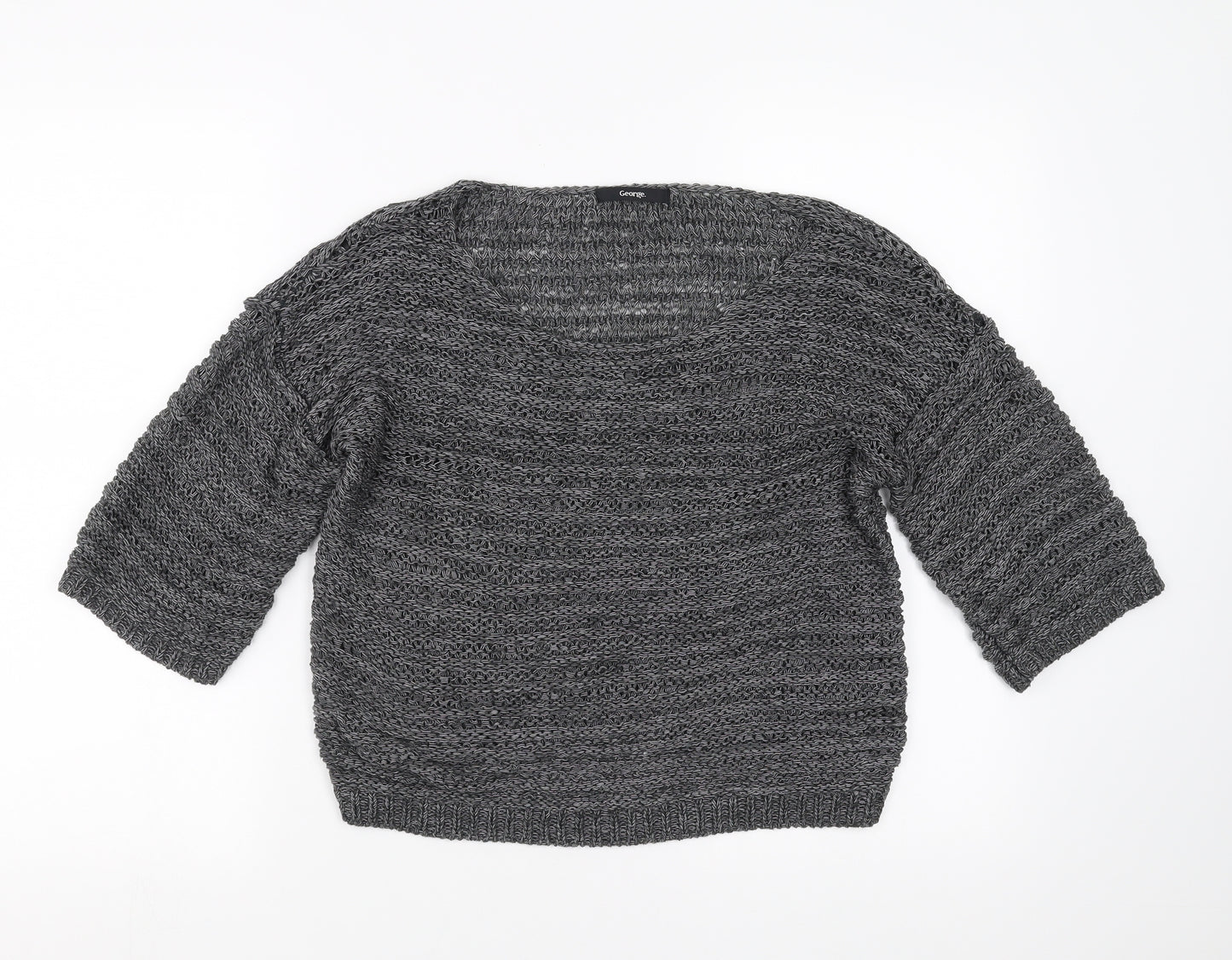 George Womens Grey   Pullover Jumper Size 12