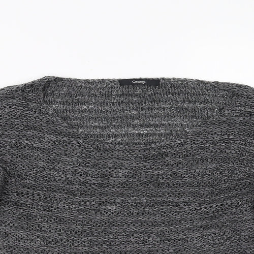 George Womens Grey   Pullover Jumper Size 12