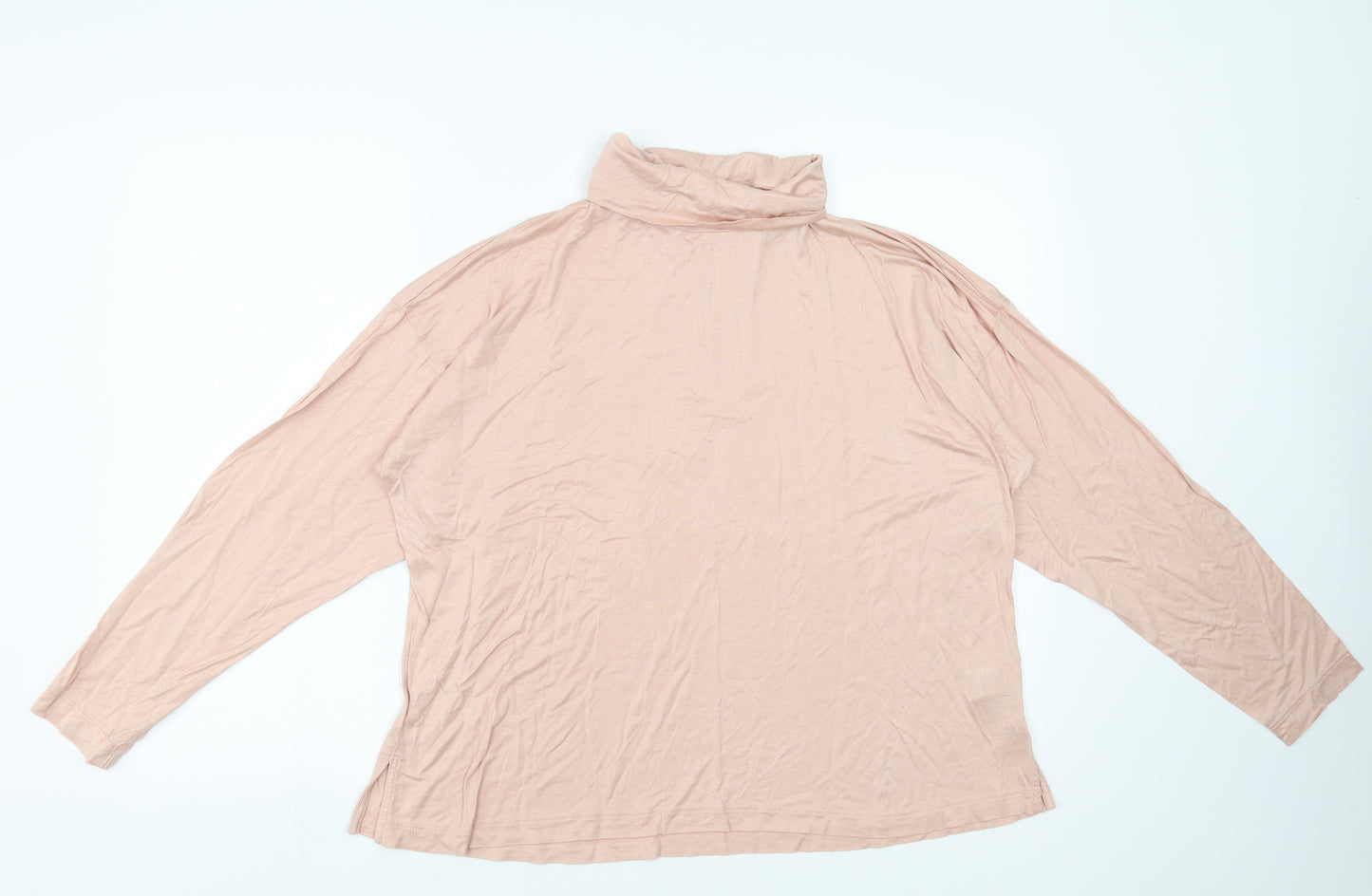 Marks and Spencer Womens Pink   Basic T-Shirt Size 16