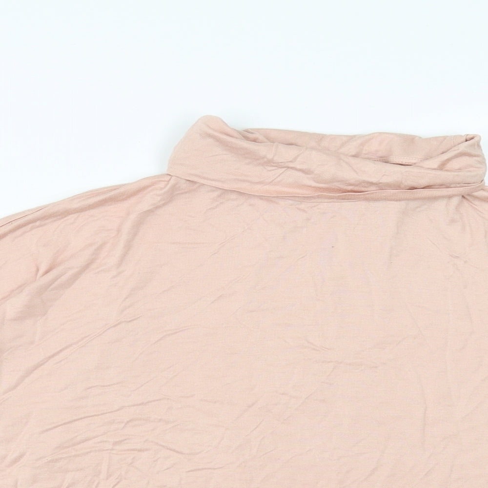 Marks and Spencer Womens Pink   Basic T-Shirt Size 16