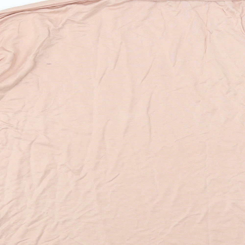 Marks and Spencer Womens Pink   Basic T-Shirt Size 16